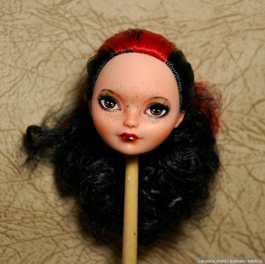 ООАК головушек, 2 штуки — ООАК и репейнт игровых кукол: Bratz (фото 5)