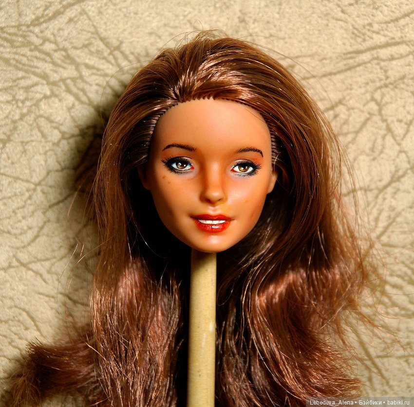 ООАК головушек, 2 штуки — ООАК и репейнт игровых кукол: Bratz (фото 4)