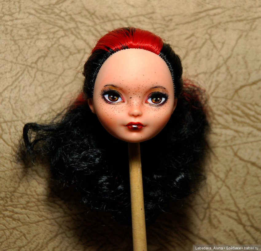 ООАК головушек, 2 штуки — ООАК и репейнт игровых кукол: Bratz (фото 6)