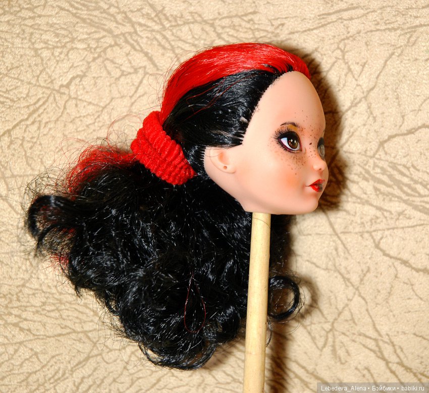 ООАК головушек, 2 штуки — ООАК и репейнт игровых кукол: Bratz (фото 7)