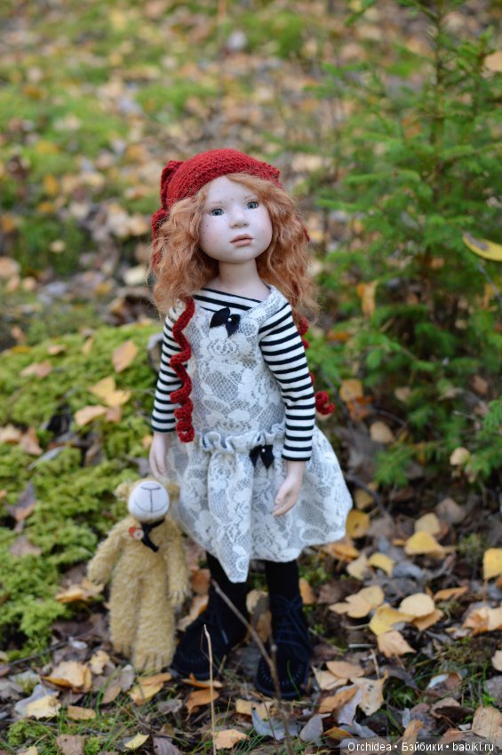 Сказочная девочка. Моя первая коллекционная Цвергназе - Леонида. Leonida Zwergnase