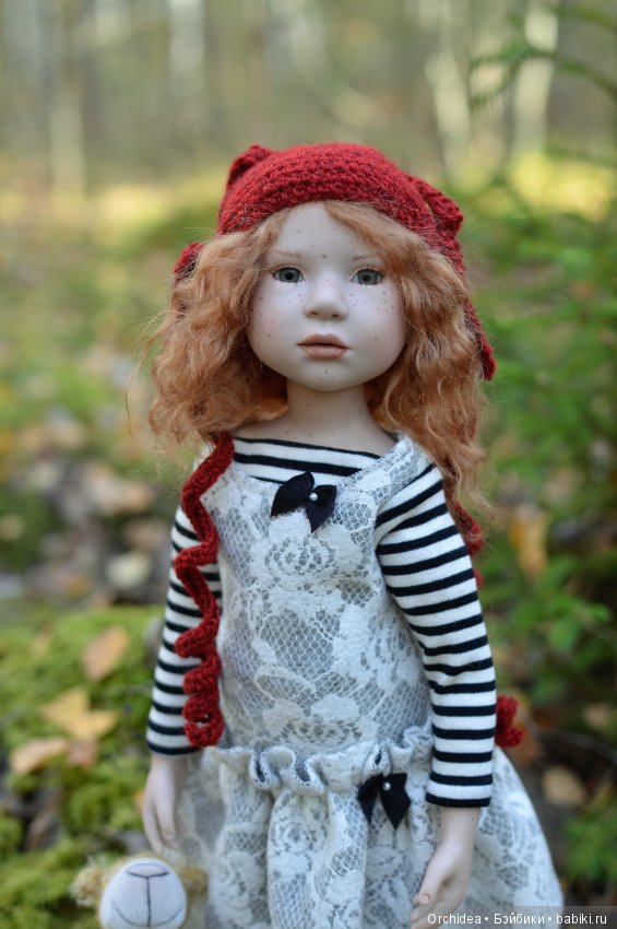 Сказочная девочка. Моя первая коллекционная Цвергназе - Леонида. Leonida Zwergnase