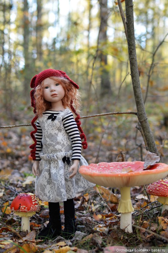 Сказочная девочка. Моя первая коллекционная Цвергназе - Леонида. Leonida Zwergnase (фото 5)