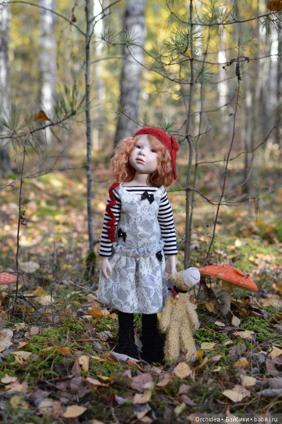 Сказочная девочка. Моя первая коллекционная Цвергназе - Леонида. Leonida Zwergnase