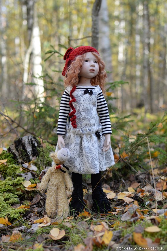 Сказочная девочка. Моя первая коллекционная Цвергназе - Леонида. Leonida Zwergnase