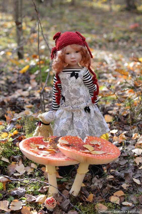 Сказочная девочка. Моя первая коллекционная Цвергназе - Леонида. Leonida Zwergnase