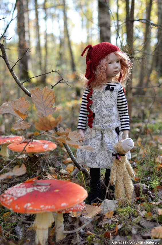 Сказочная девочка. Моя первая коллекционная Цвергназе - Леонида. Leonida Zwergnase (фото 7)