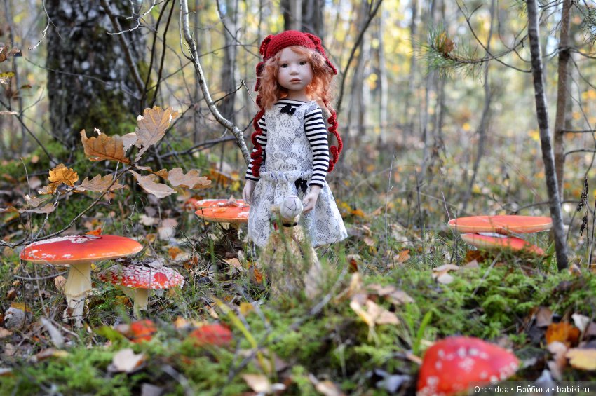 Сказочная девочка. Моя первая коллекционная Цвергназе - Леонида. Leonida Zwergnase (фото 8)