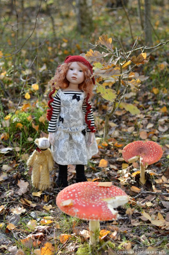 Сказочная девочка. Моя первая коллекционная Цвергназе - Леонида. Leonida Zwergnase