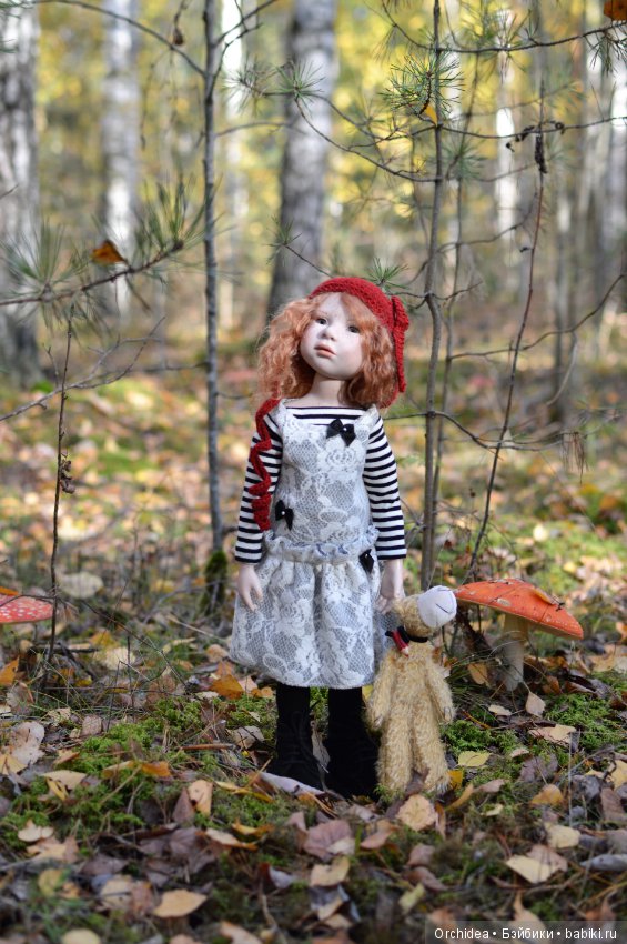 Сказочная девочка. Моя первая коллекционная Цвергназе - Леонида. Leonida Zwergnase