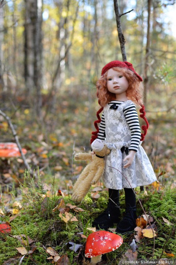 Сказочная девочка. Моя первая коллекционная Цвергназе - Леонида. Leonida Zwergnase (фото 6)