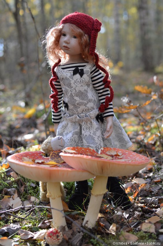 Сказочная девочка. Моя первая коллекционная Цвергназе - Леонида. Leonida Zwergnase