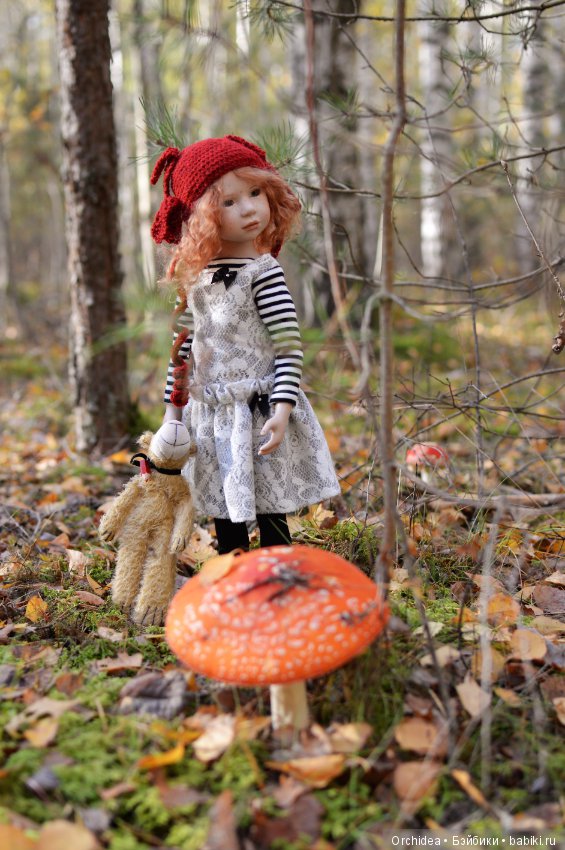 Сказочная девочка. Моя первая коллекционная Цвергназе - Леонида. Leonida Zwergnase