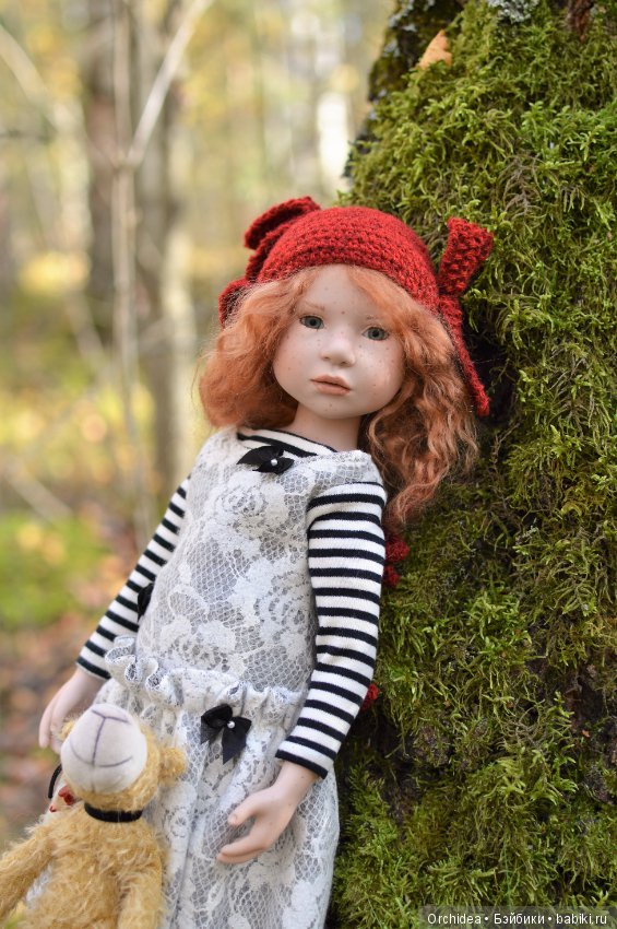 Сказочная девочка. Моя первая коллекционная Цвергназе - Леонида. Leonida Zwergnase