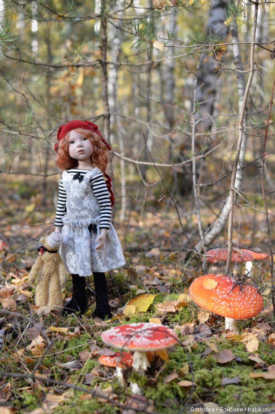 Сказочная девочка. Моя первая коллекционная Цвергназе - Леонида. Leonida Zwergnase