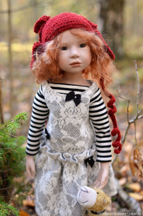 Сказочная девочка. Моя первая коллекционная Цвергназе - Леонида. Leonida Zwergnase