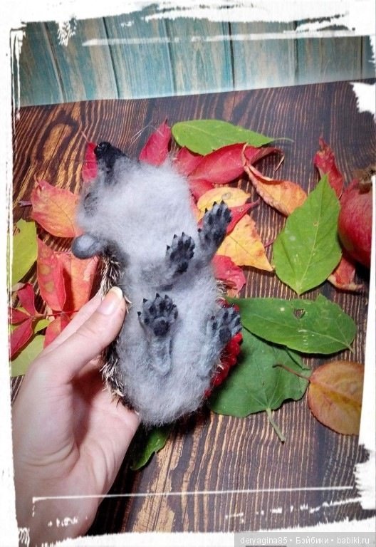Валяные игрушки из шерсти: сухое валяние