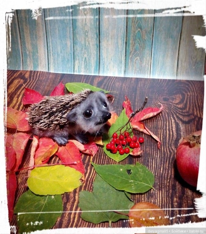 Валяные игрушки из шерсти: сухое валяние (фото 8)