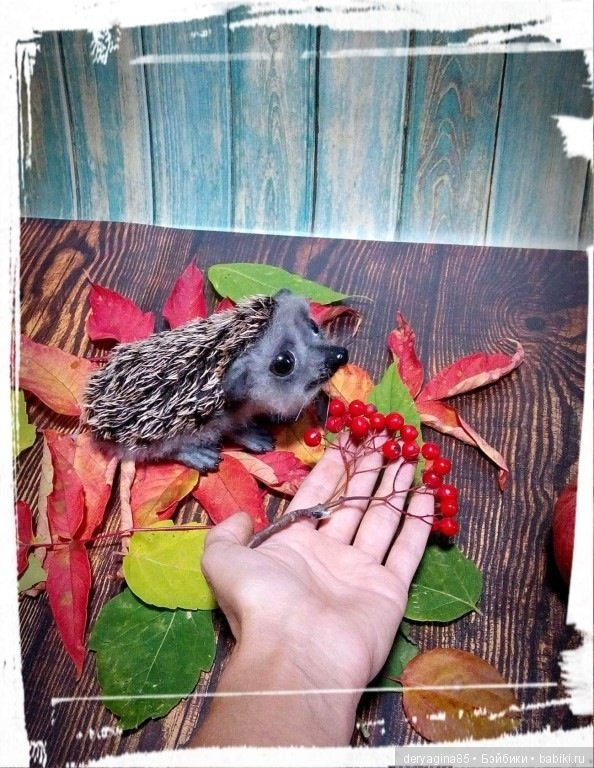 Валяные игрушки из шерсти: сухое валяние (фото 6)