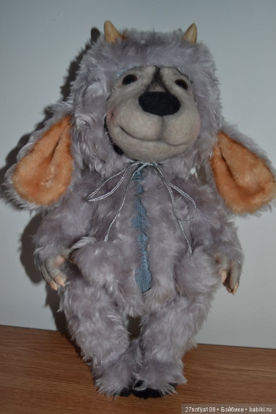 Волк в овечьей шкуре — Текстильные игрушки и примитивы: кофейные (фото 7)
