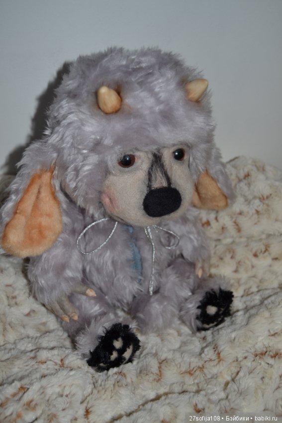 Волк в овечьей шкуре — Текстильные игрушки и примитивы: кофейные (фото 10)