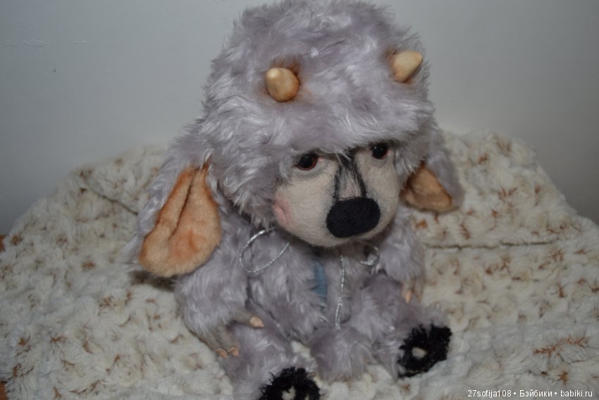 Волк в овечьей шкуре — Текстильные игрушки и примитивы: кофейные (фото 9)