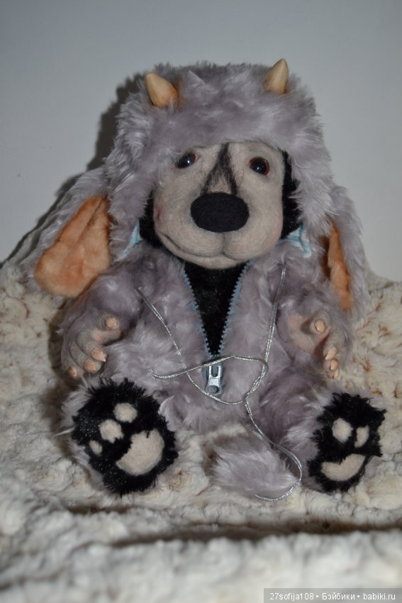 Волк в овечьей шкуре — Текстильные игрушки и примитивы: кофейные (фото 2)