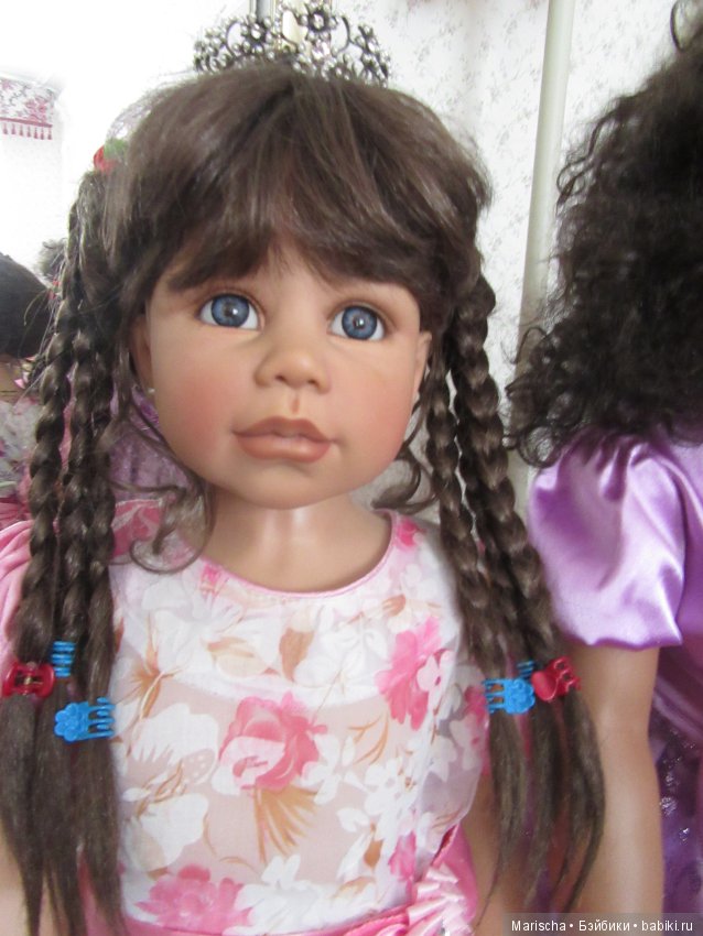 Цветы и куклы — Домашние коллекции кукол: фото собраний (фото 9)