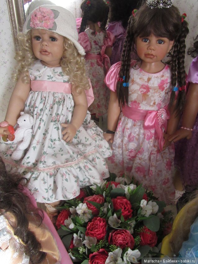 Цветы и куклы — Домашние коллекции кукол: фото собраний (фото 10)