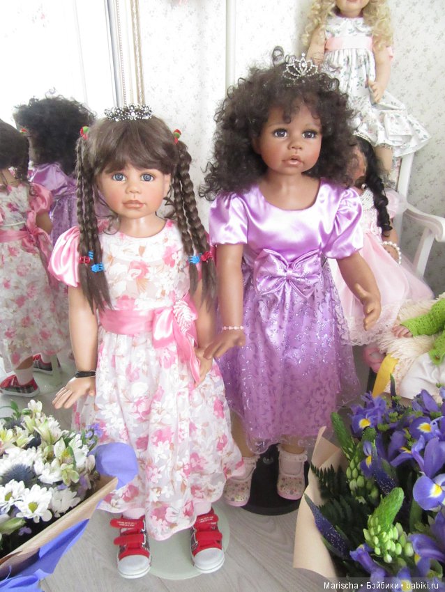Цветы и куклы — Домашние коллекции кукол: фото собраний (фото 4)