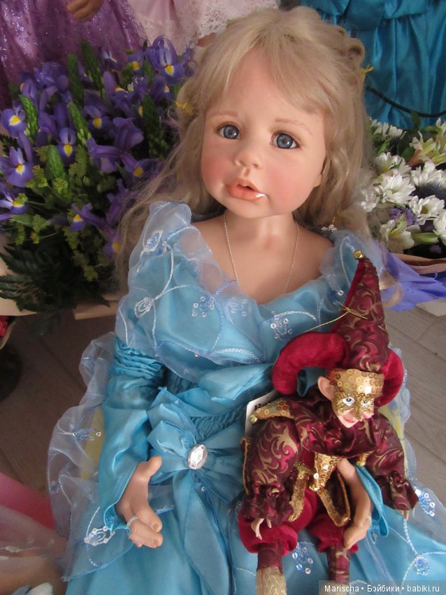 Цветы и куклы — Домашние коллекции кукол: фото собраний (фото 8)