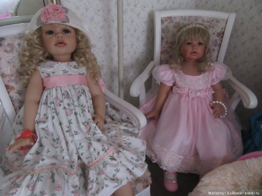Цветы и куклы — Домашние коллекции кукол: фото собраний