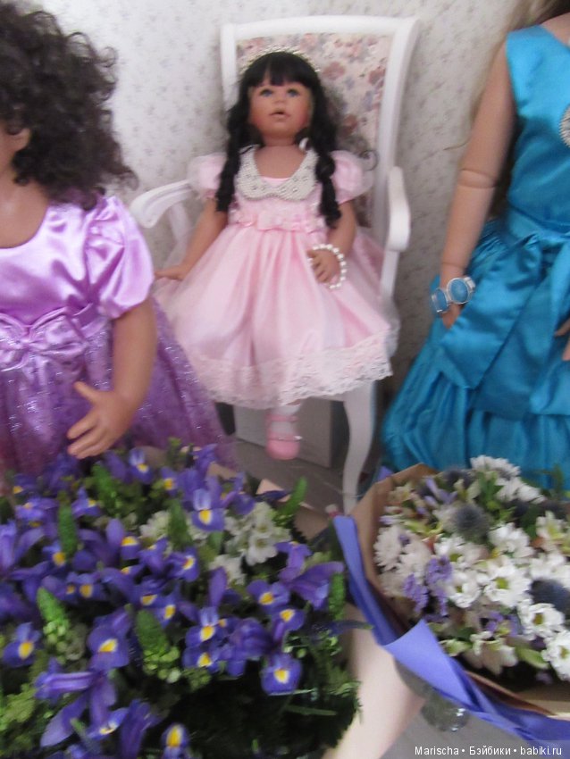 Цветы и куклы — Домашние коллекции кукол: фото собраний