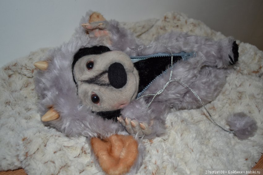 Волк в овечьей шкуре — Текстильные игрушки и примитивы: кофейные