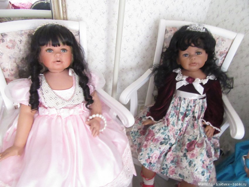 Цветы и куклы — Домашние коллекции кукол: фото собраний