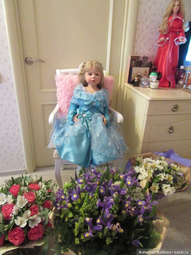 Цветы и куклы — Домашние коллекции кукол: фото собраний
