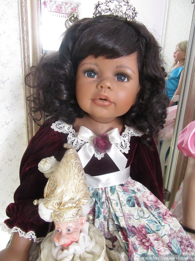 Цветы и куклы — Домашние коллекции кукол: фото собраний (фото 6)