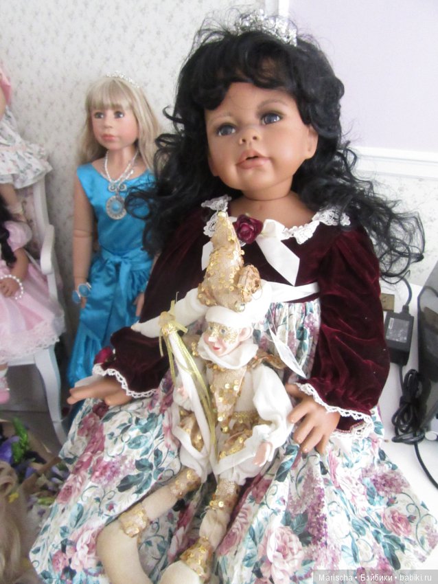 Цветы и куклы — Домашние коллекции кукол: фото собраний (фото 3)