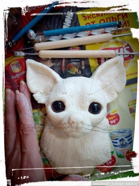 Панно из соленого теста — Авторские игрушки из разных материалов: синельная проволока (фото 3)