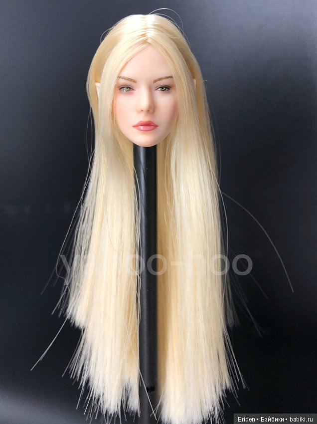 Новые эльфийские головы для Phicen 1/6. Сравнение промо и живых фото (фото 3)