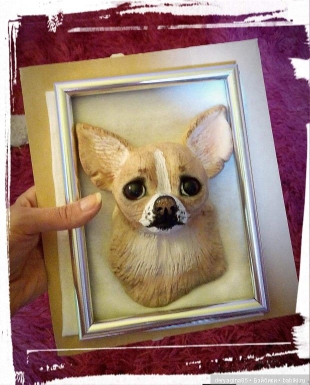 Панно из соленого теста — Авторские игрушки из разных материалов: синельная проволока (фото 10)