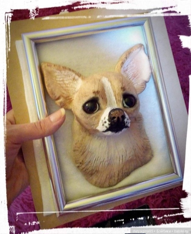 Панно из соленого теста — Авторские игрушки из разных материалов: синельная проволока (фото 8)