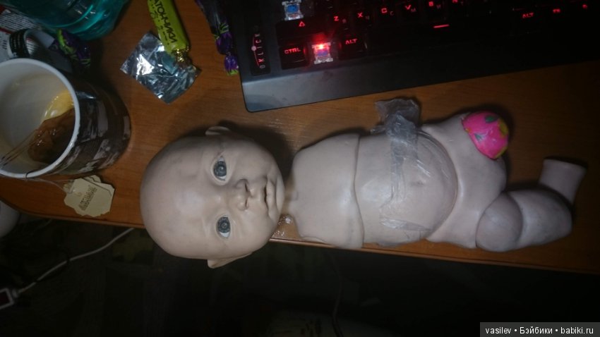 Лепка Шарнирной куклы . Васильев . В