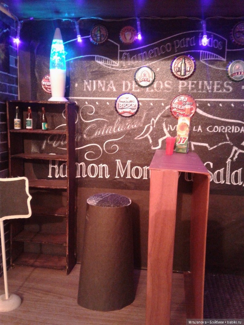 Румбокс бар — Румбоксы и кукольные интерьеры: фото (фото 8)