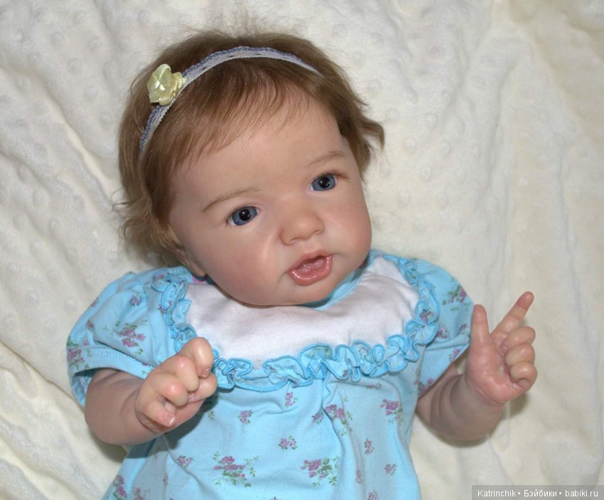 Реборн Gertie от Екатерины Усенко, скульптор Laura Lee