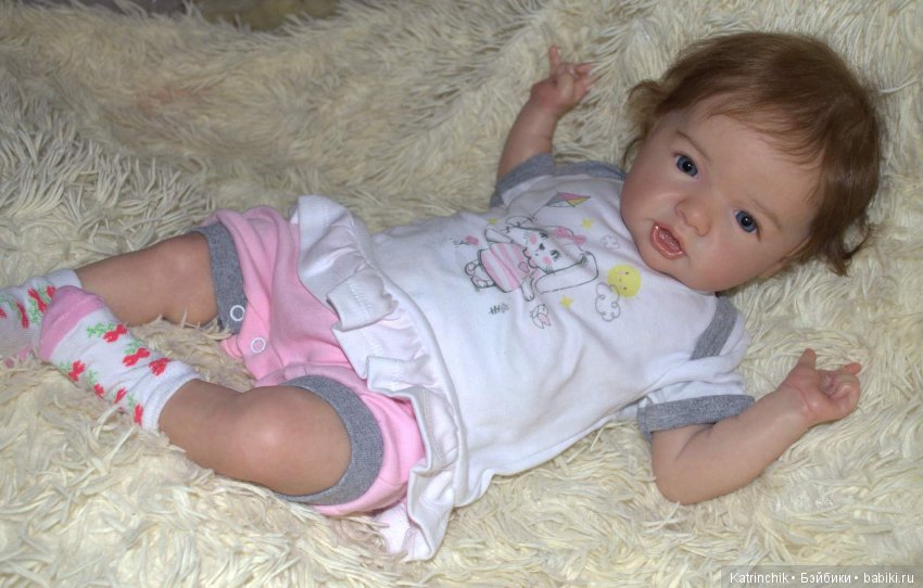 Реборн Gertie от Екатерины Усенко, скульптор Laura Lee