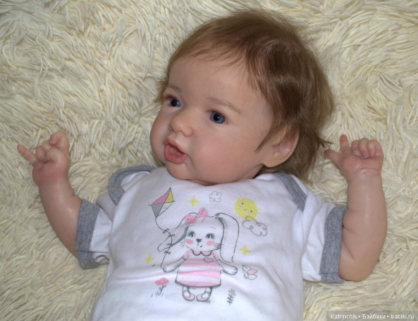 Реборн Gertie от Екатерины Усенко, скульптор Laura Lee