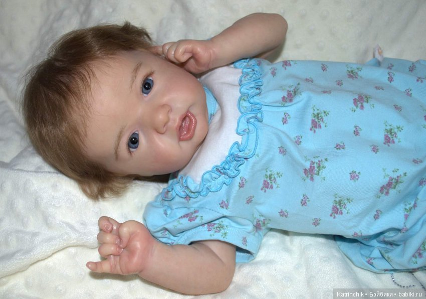 Реборн Gertie от Екатерины Усенко, скульптор Laura Lee