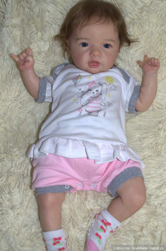 Реборн Gertie от Екатерины Усенко, скульптор Laura Lee