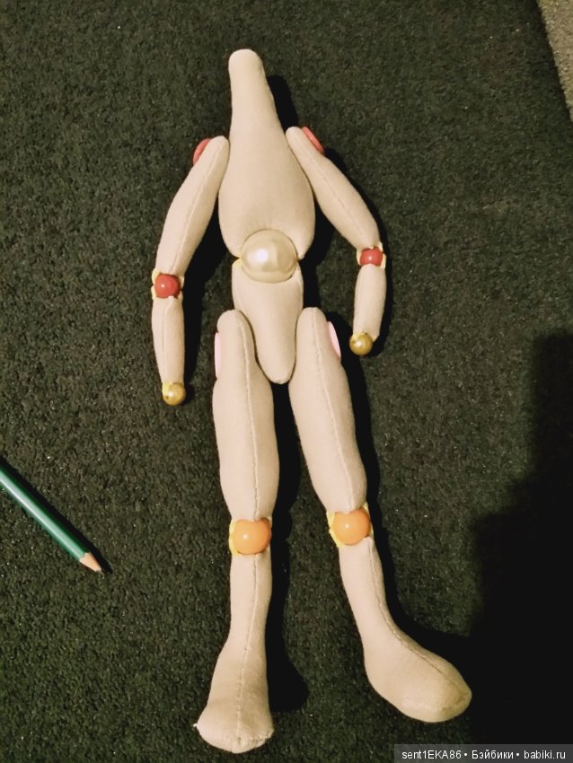 Арлекин, моя первая кукла (фото 4)